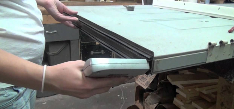 damaged steel door repair West Little River